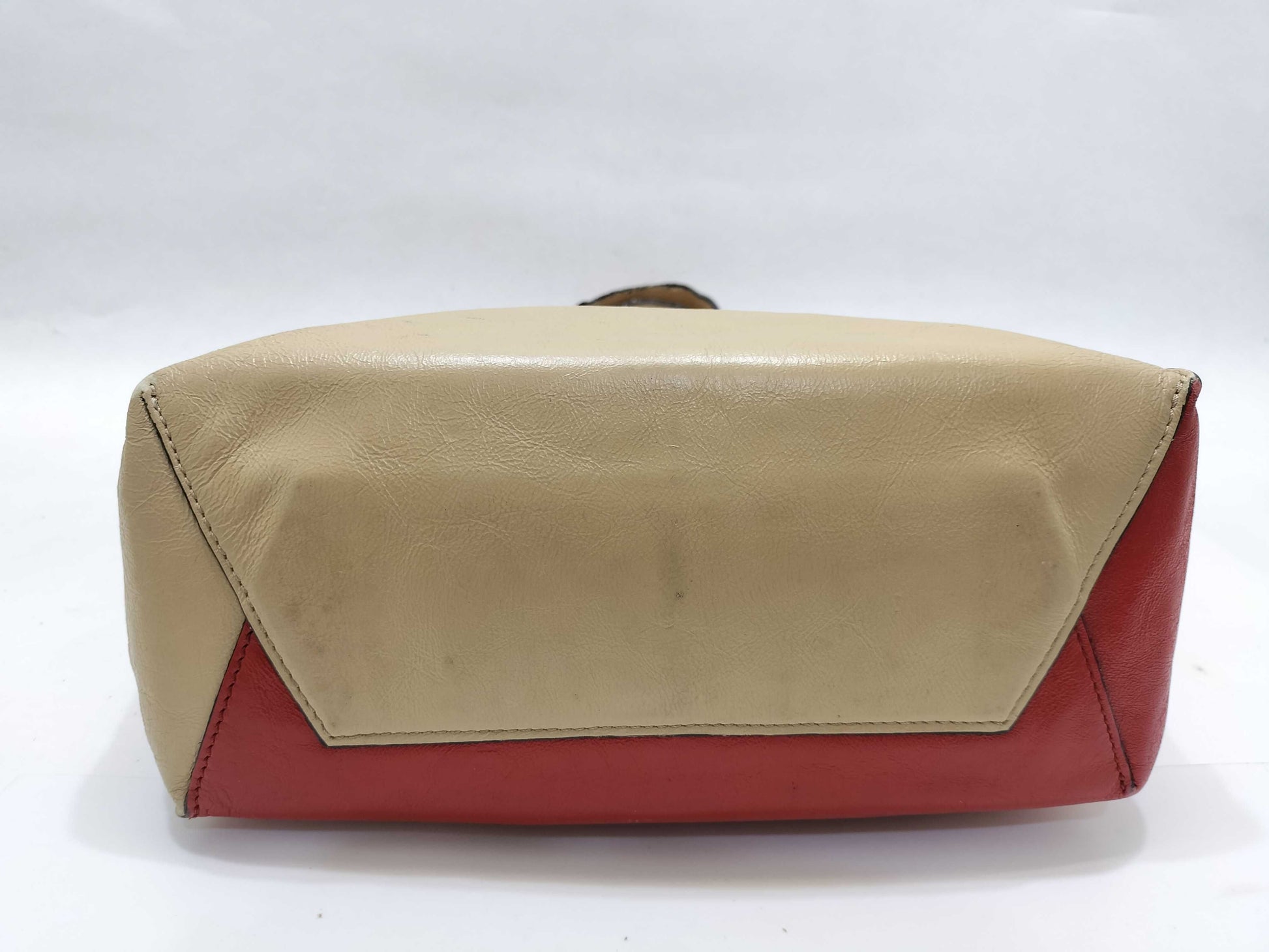 MARNI Two-tone Leather Handbag