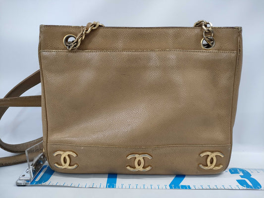 CHANEL Triple Coco Chain Shoulder Bag
