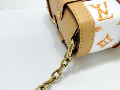 LOUIS VUITTON Monogram Louis Vuitton Trunk Catgram Transformed Pouch
