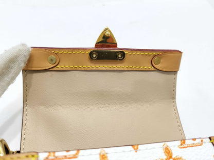 LOUIS VUITTON Monogram Louis Vuitton Trunk Catgram Transformed Pouch