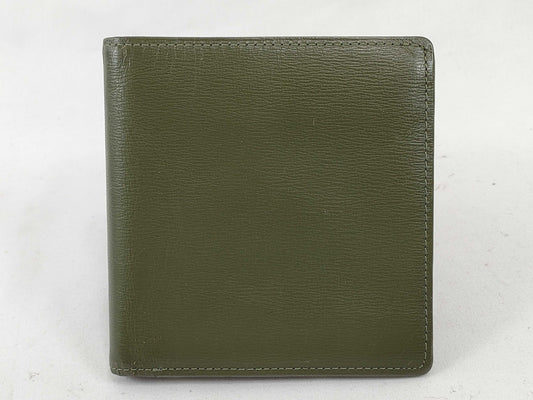 Burberrys Folding Wallet Green Wallet