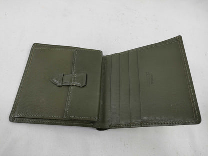 Burberrys Folding Wallet Green Wallet