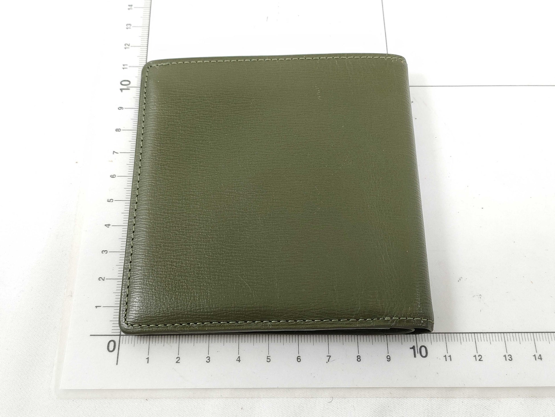 Burberrys Folding Wallet Green Wallet