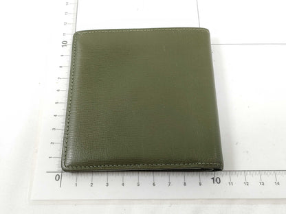 Burberrys Folding Wallet Green Wallet