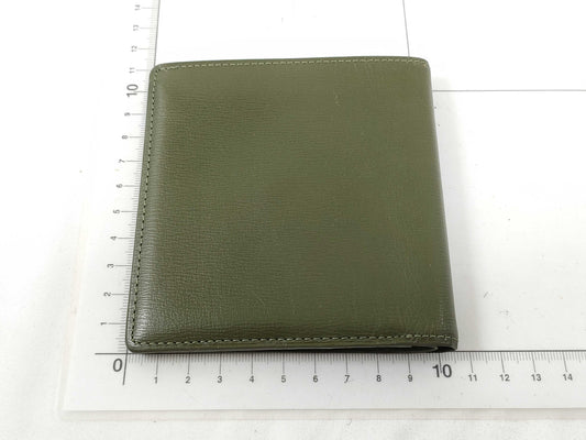 Burberrys Folding Wallet Green Wallet