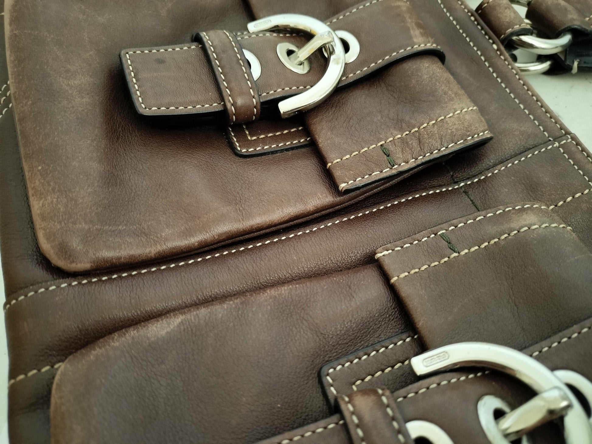 COACH Signature Coach Old Coach Signature Shoulder Bag and Handbag Set 