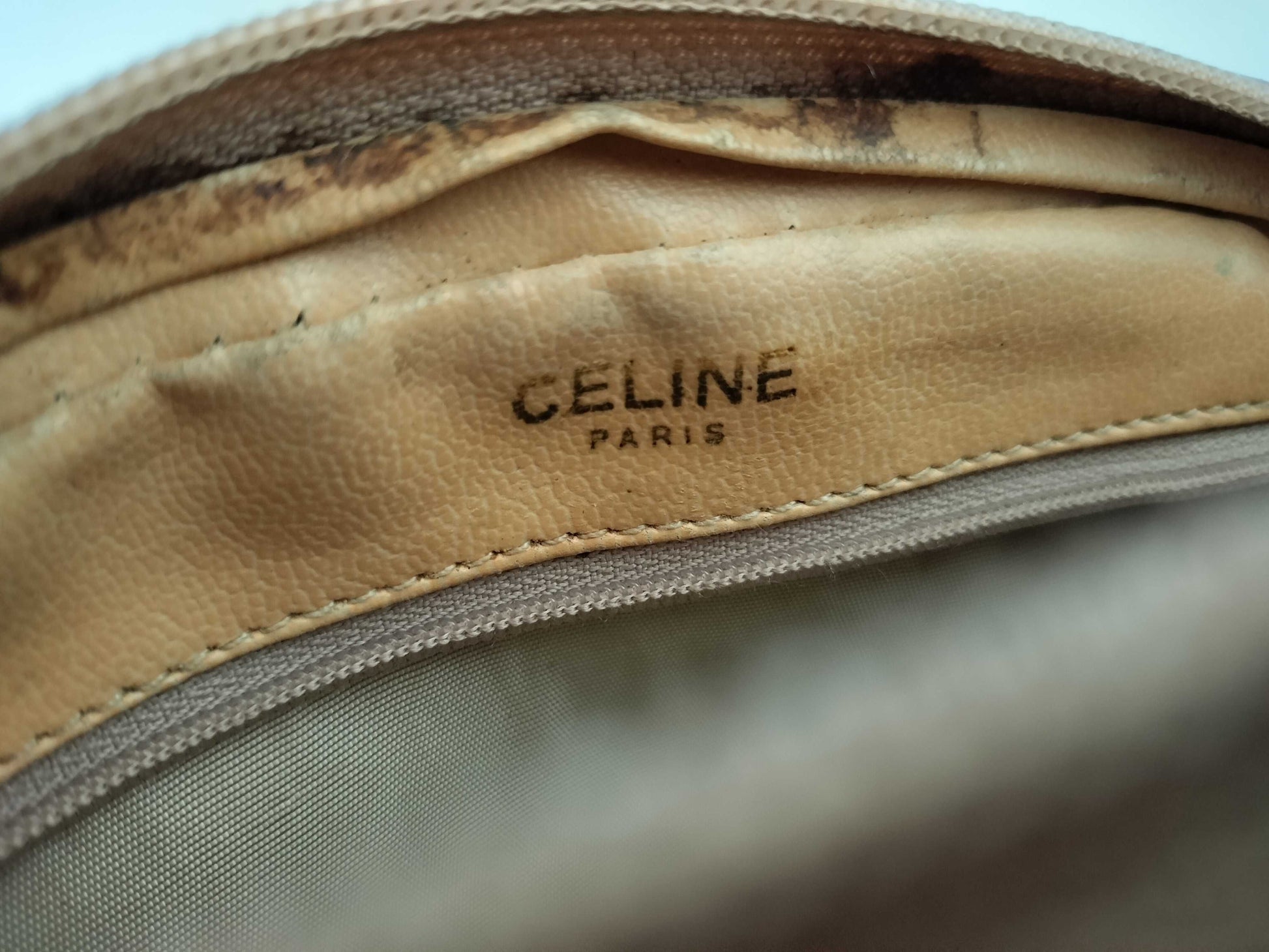 CELINE Macadam Shoulder Bag