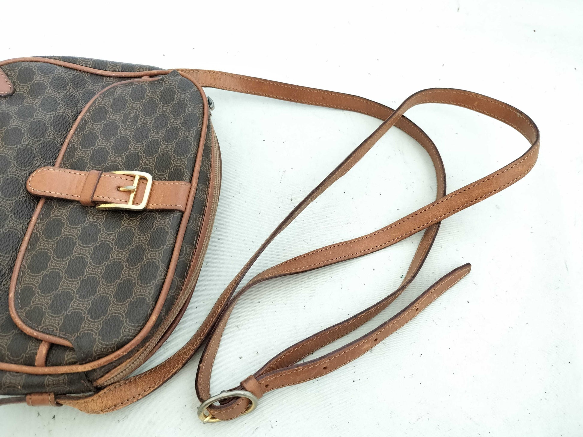 CELINE Macadam Shoulder Bag