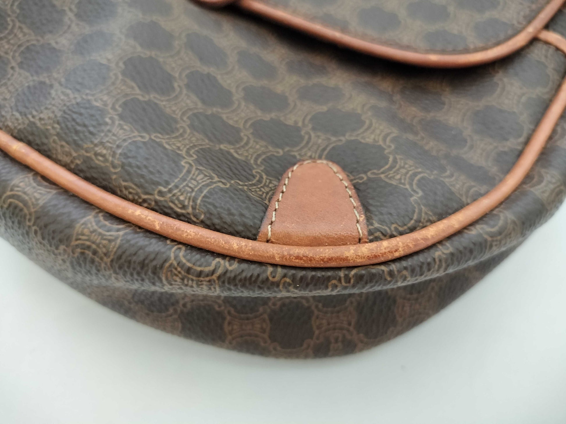 CELINE Macadam Shoulder Bag