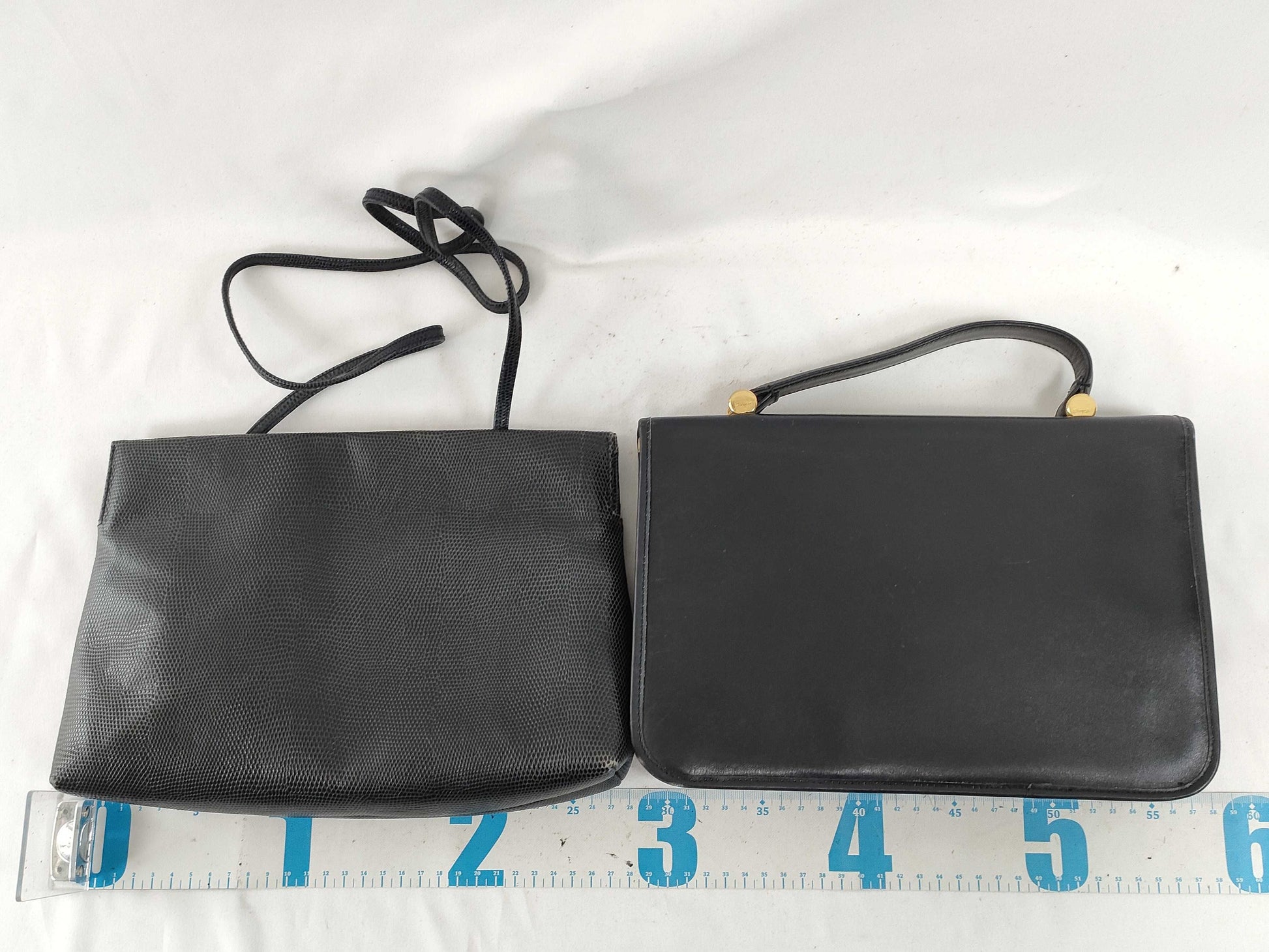 Salvatore Ferragamo Vara handbag and shoulder bag lizard set