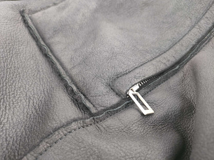 Dior Dior Homme 10AW Christmas Eve Real Mouton Single Rider Jacket