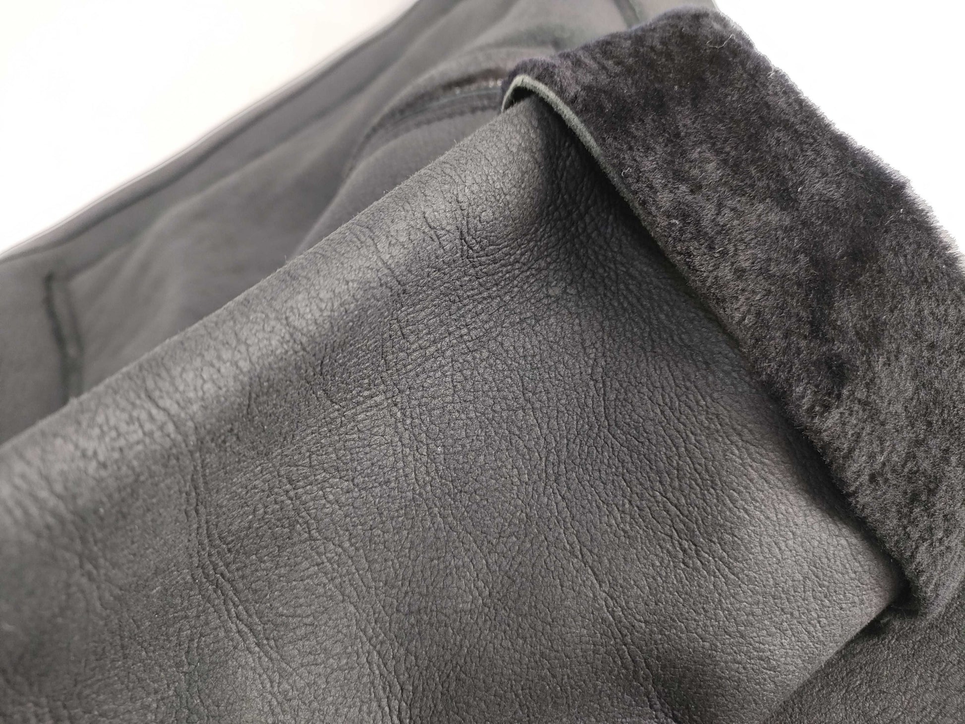 Dior Dior Homme 10AW Christmas Eve Real Mouton Single Rider Jacket