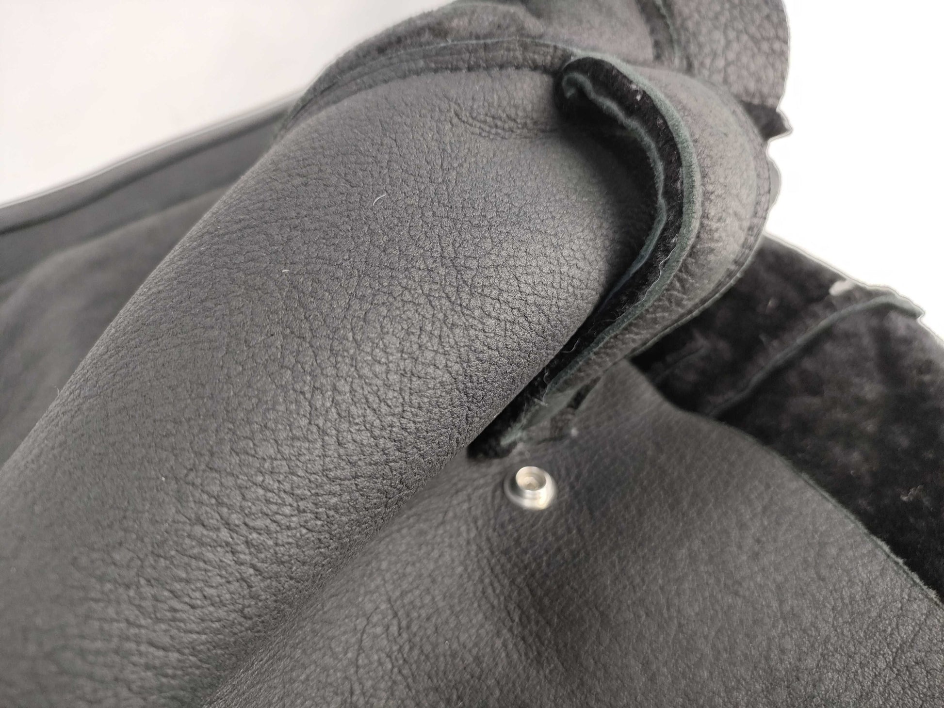 Dior Dior Homme 10AW Christmas Eve Real Mouton Single Rider Jacket