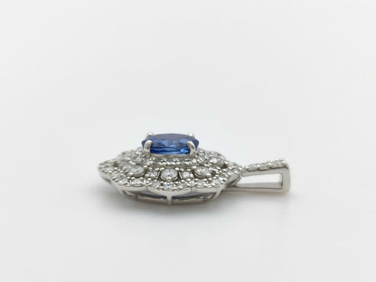S1.00ct D1.00ct PT900 3.9g Pendant Top 