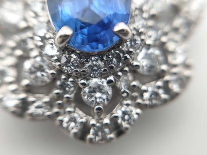 S1.00ct D1.00ct PT900 3.9g Pendant Top 