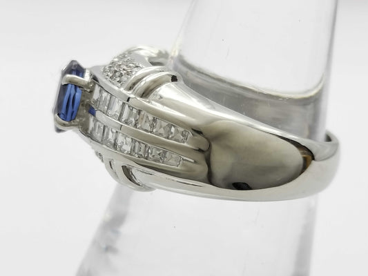 S1.028ct D2.18ct PT900 13.5g Ring 