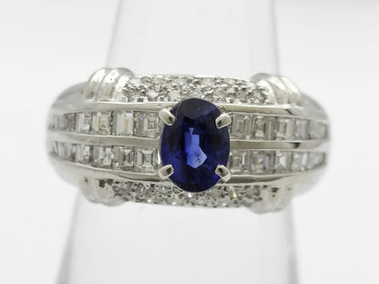 S1.028ct D2.18ct PT900 13.5g Ring 