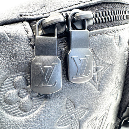 LOUIS VUITTON Monogram Shadow Rush Bum Bag M47058 Waist Bag