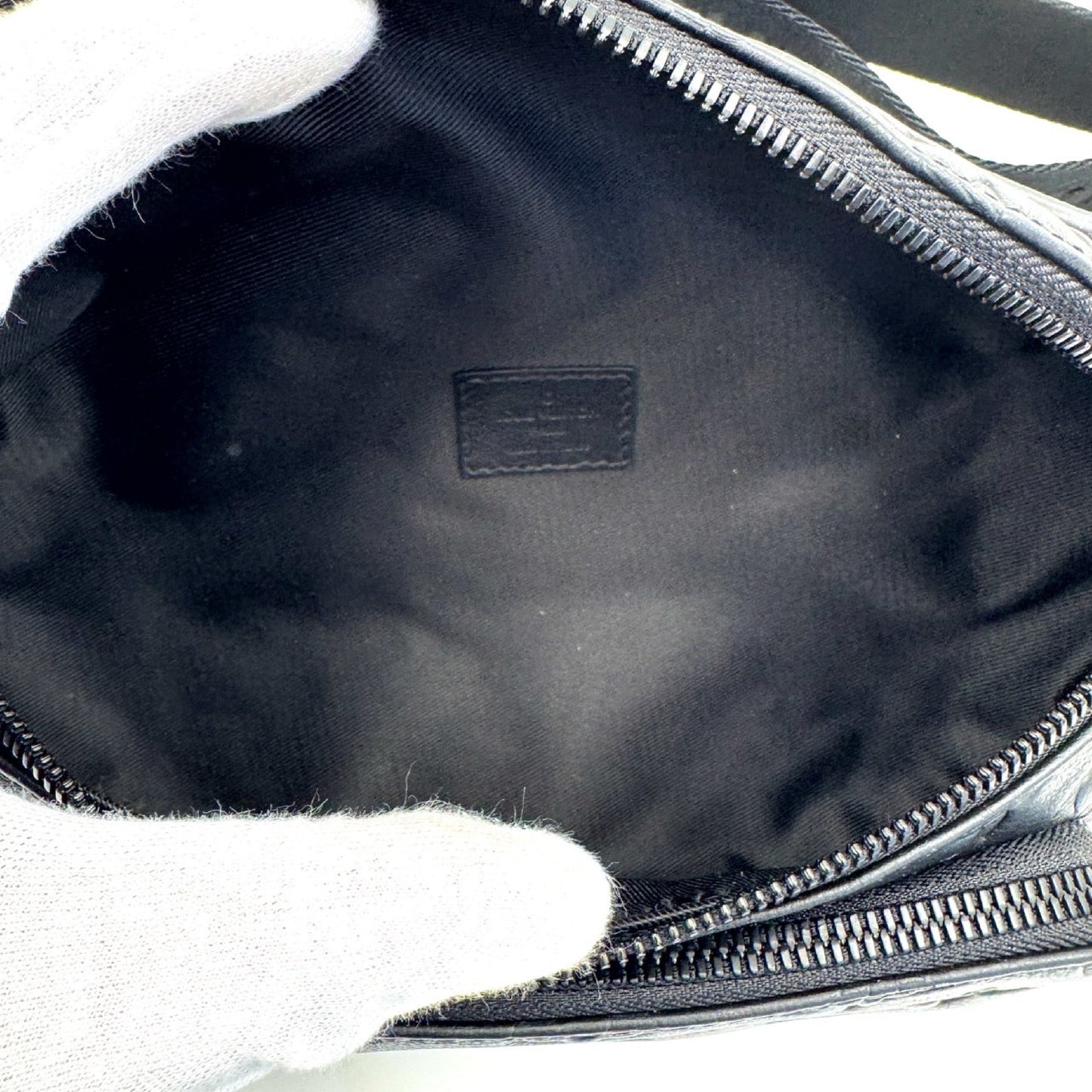 LOUIS VUITTON Monogram Shadow Rush Bum Bag M47058 Waist Bag