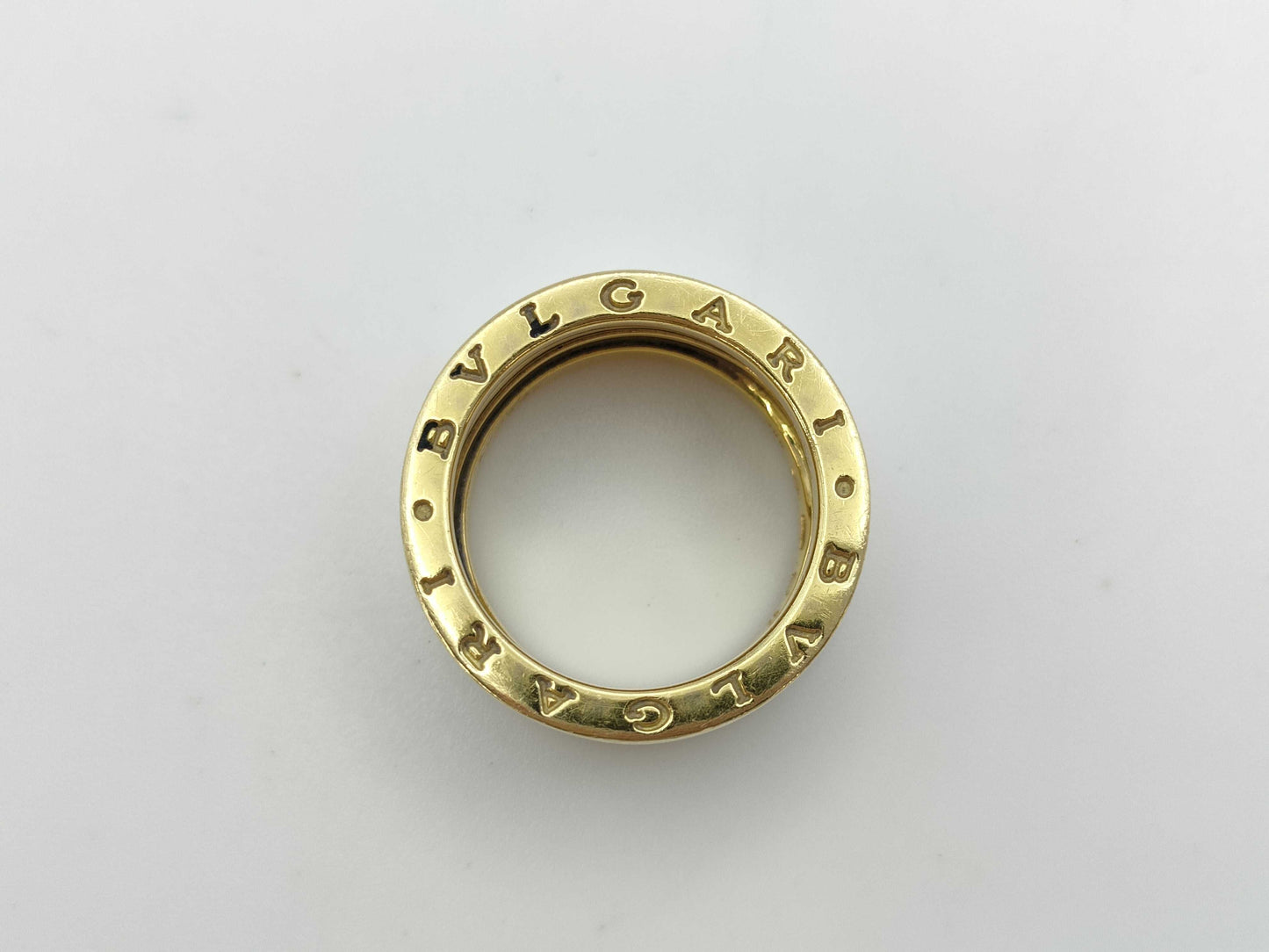 BVLGARI B.zero1 #52 YG 750 11.5g Ring 
