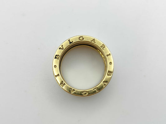 BVLGARI B.zero1 #52 YG 750 11.5g Ring 