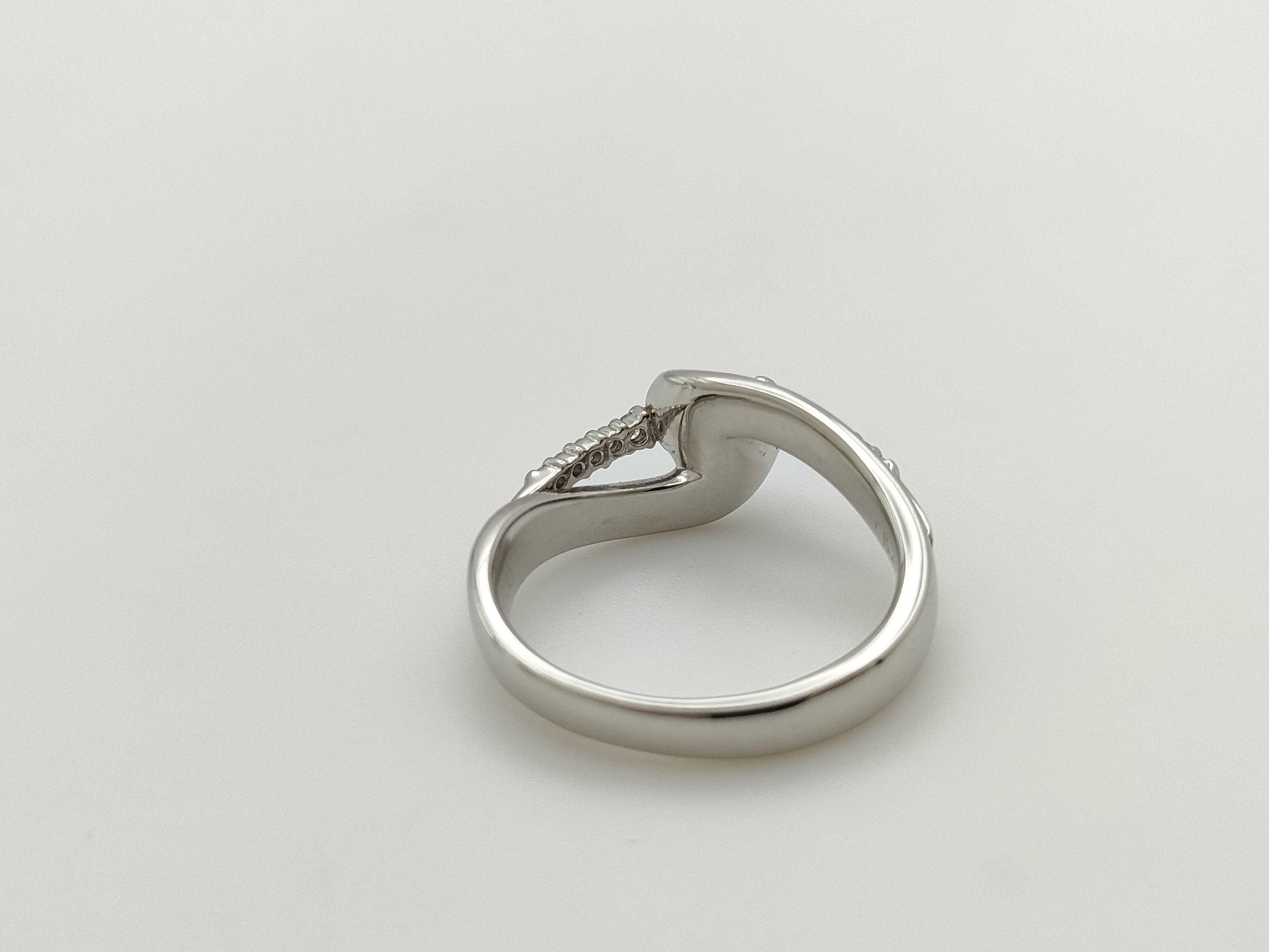 S 0.549ct D 0.09ct PT900 6.9g Ring 