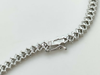 D5.00ct PT900 28.0g Necklace 