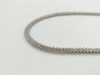 D5.00ct PT900 28.0g Necklace 