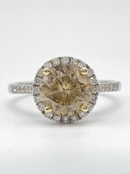 D1.55ct Au750 2.7g Ring 