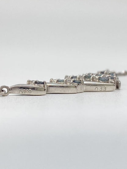 AX 0.33ct D 0.19ct Pt850/Pt900 10.7g Necklace 