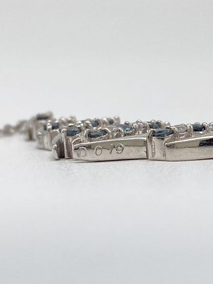 AX 0.33ct D 0.19ct Pt850/Pt900 10.7g Necklace 