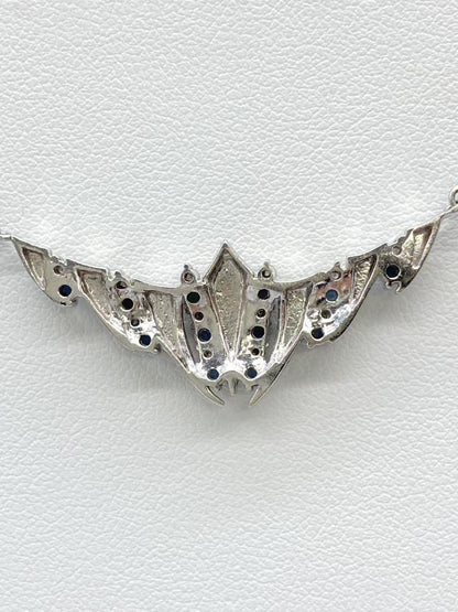 AX 0.33ct D 0.19ct Pt850/Pt900 10.7g Necklace 