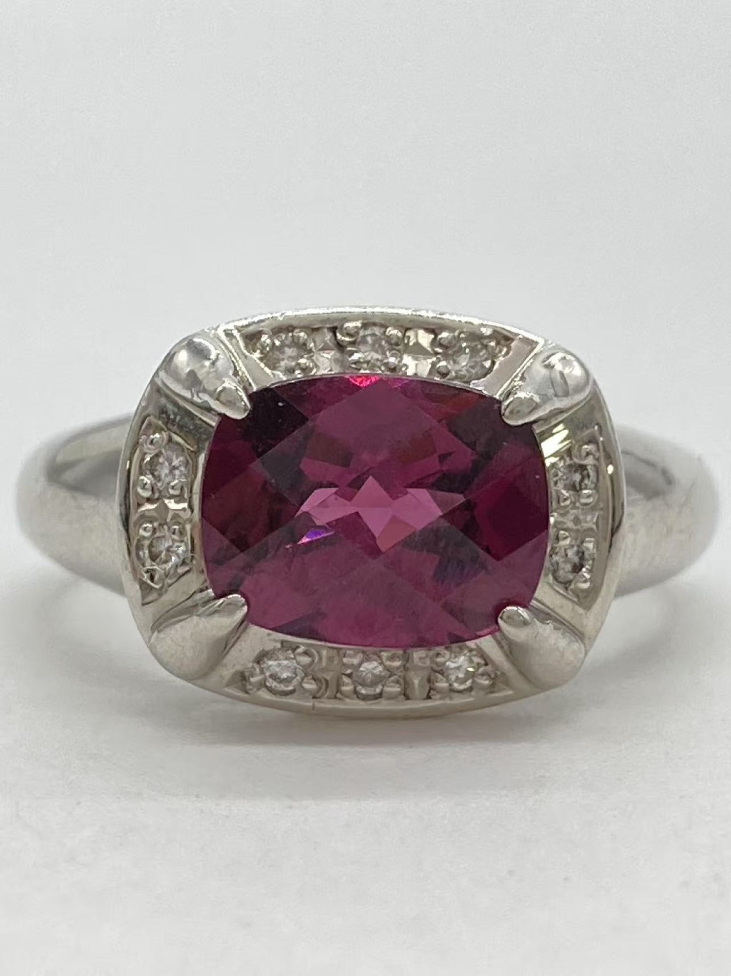 Mitsukoshi G2.47ct D0.1ct Pt1000 7.3g Ring 