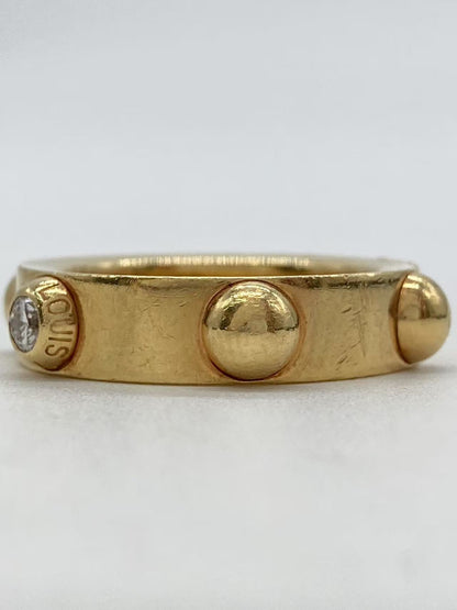 LOUIS VUITTON Petite Bourg Crew #49 1PD 750 9.9g Ring 