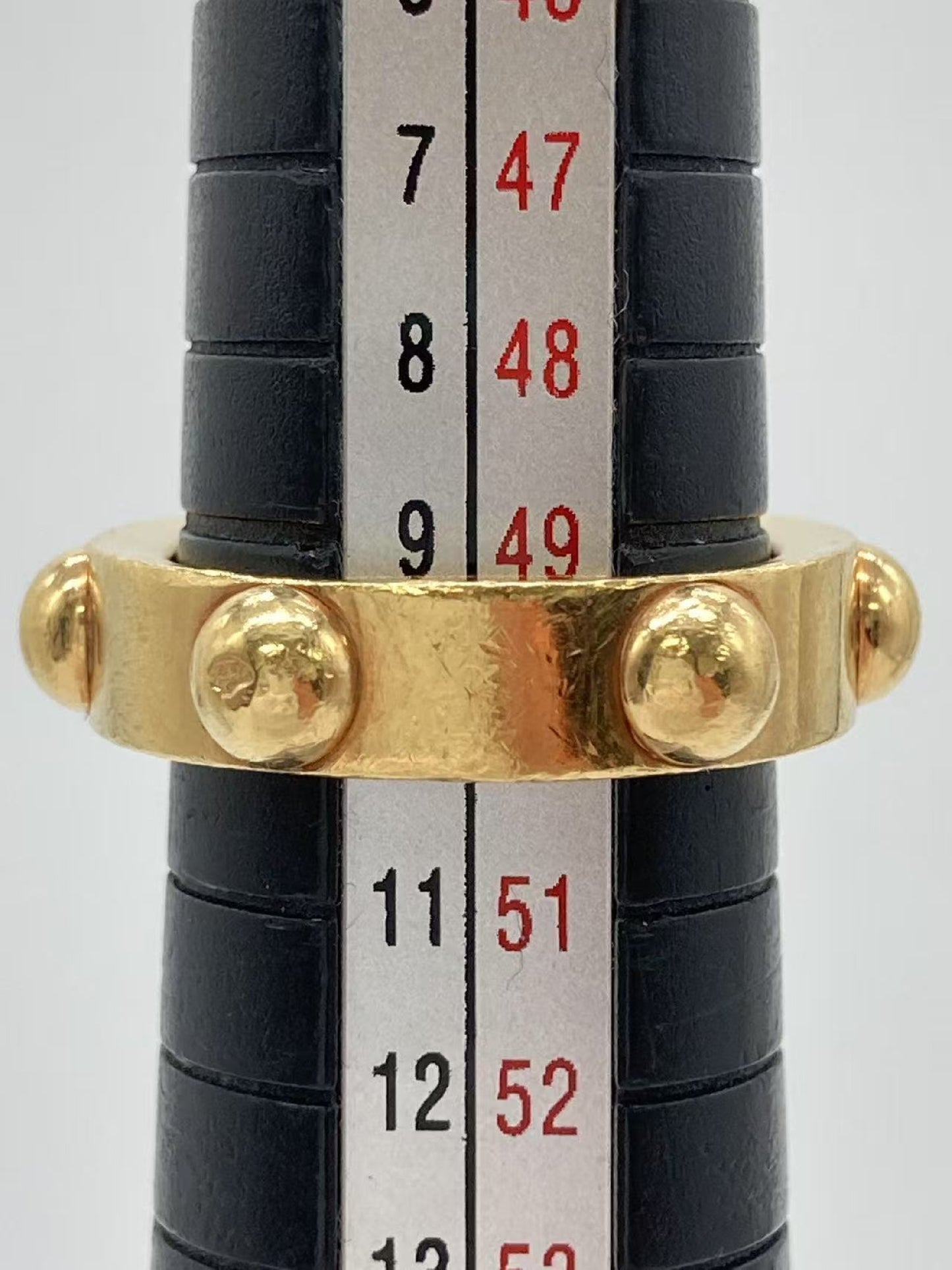 LOUIS VUITTON Petite Bourg Crew #49 1PD 750 9.9g Ring 