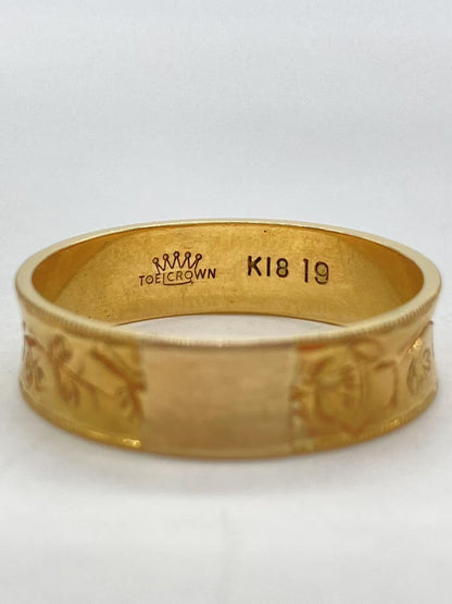 Toei Crown K18 4.5g Ring 