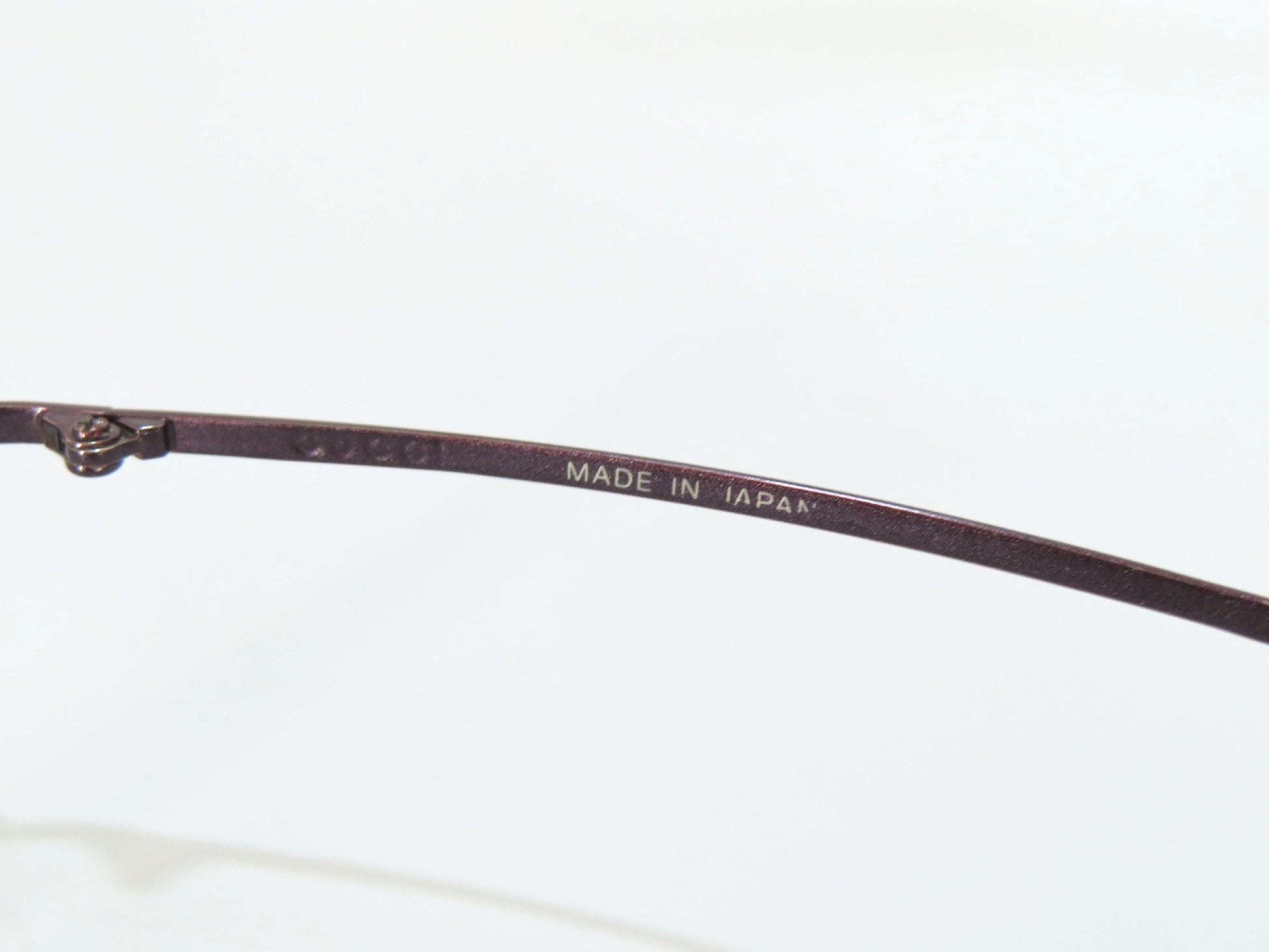 GUCCI Metallic Purple Glasses