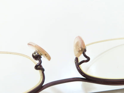 GUCCI Metallic Purple Glasses