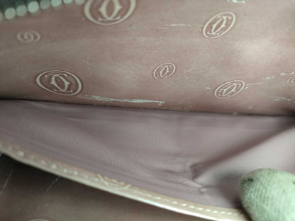 Cartier Happy Birthday Leather Long Wallet, Pink