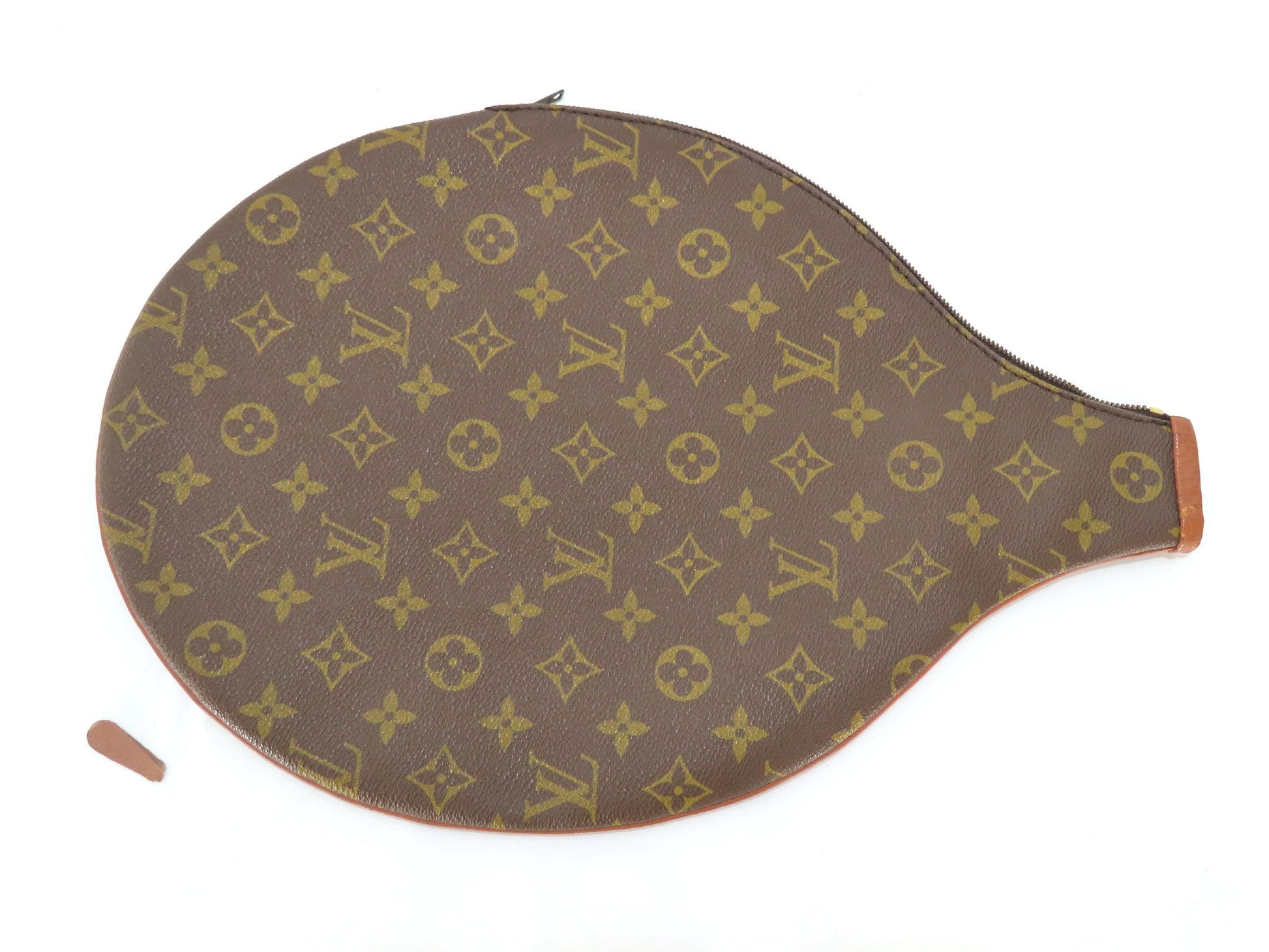 LOUIS VUITTON Damier LV Monogram Racket Case Model Number and Serial Number Unknown Other Accessories