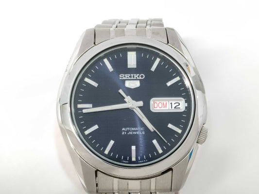 SEIKO 5 7S26-01V0 013729 Blue Dial Men's Watch