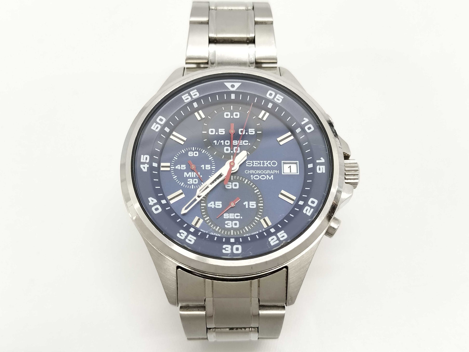 SEIKO 4T57-00J0 820832 QZ Men's Watch