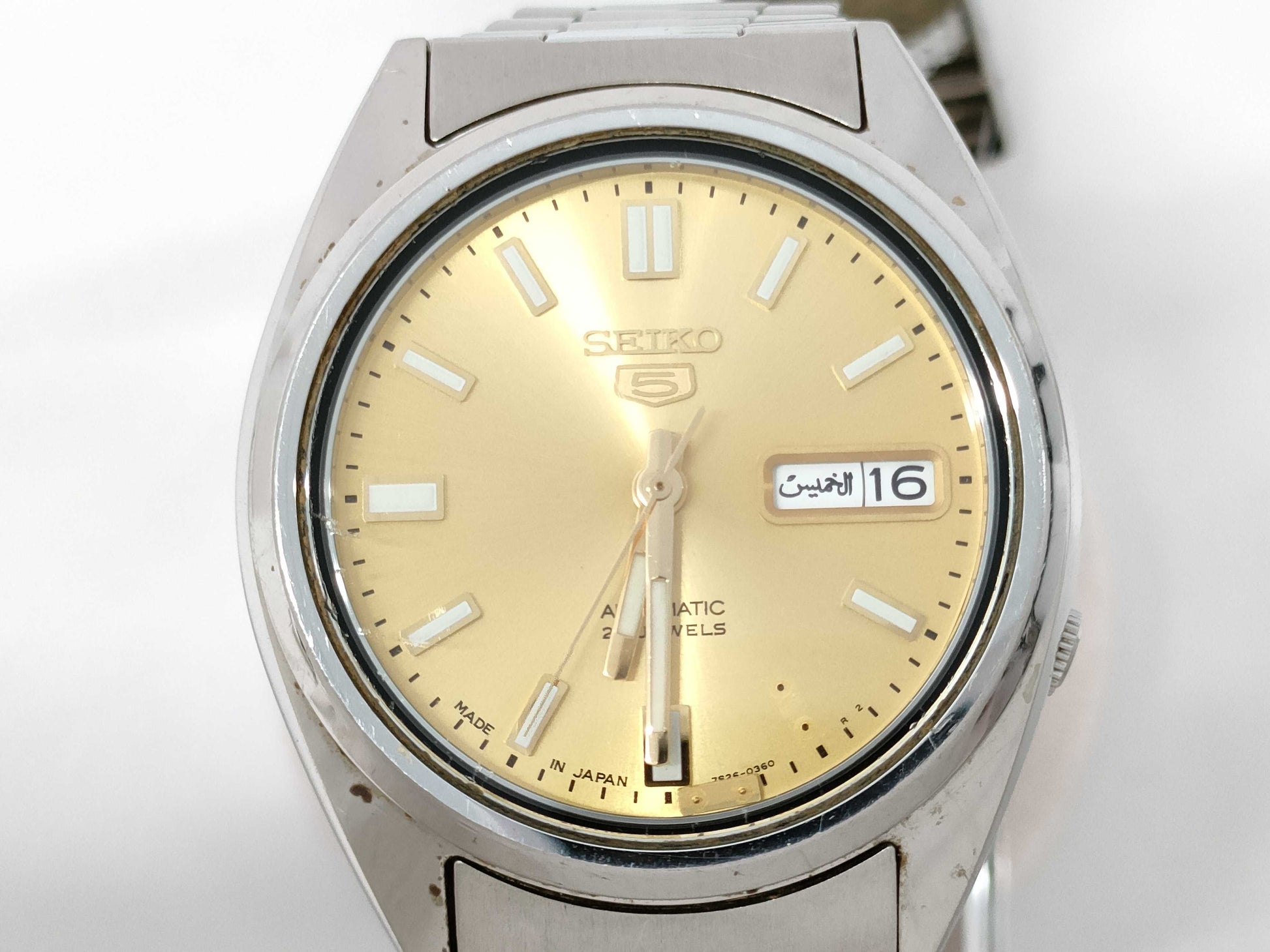 SEIKO 5 7S26-0480 1O0603 AT Men's Watch