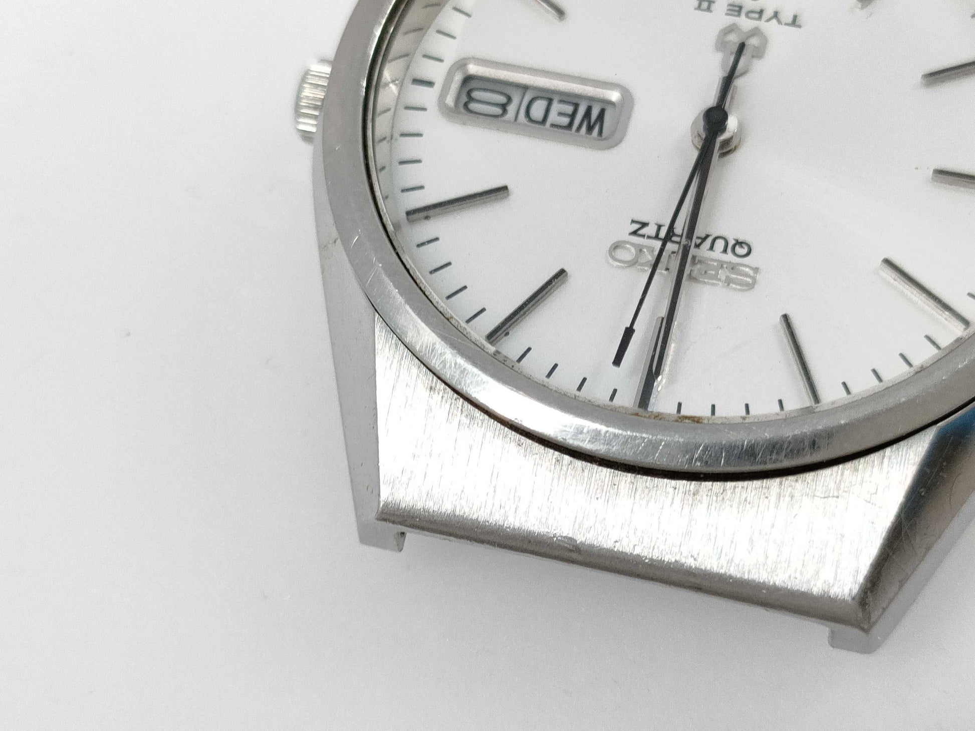 SEIKO Type 2 7546-8070 881667 QZ Men's Watch, Not Working, No Operational Guarantee