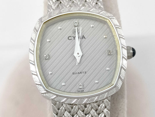 Cima 616SP 0073612 QZ Women's Watch, Not Working, No Operational Guarantee