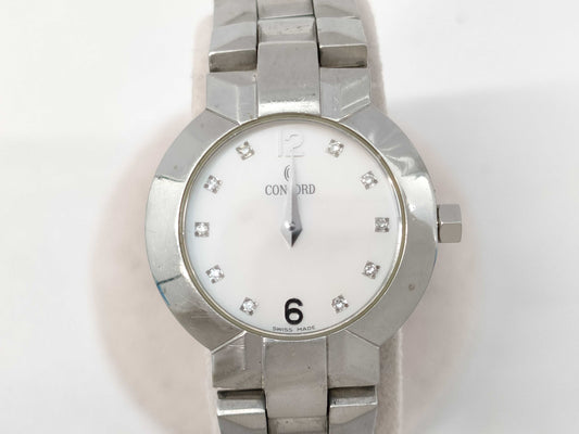 Concord S-Seal 4.G4.1843 1119089 QZ Shell Dial Non-Working Men's Watch 