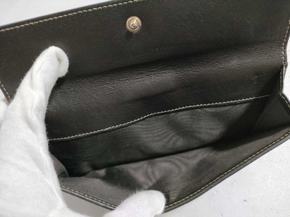 GUCCI GG Canvas Long Wallet with Double Hook, 203550/534563, Beige