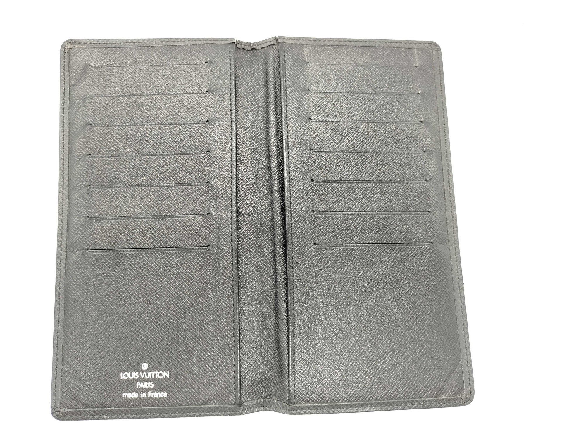 LOUIS VUITTON Taiga LV Taiga Long Wallet Model Number Unknown MI0091 Billfold