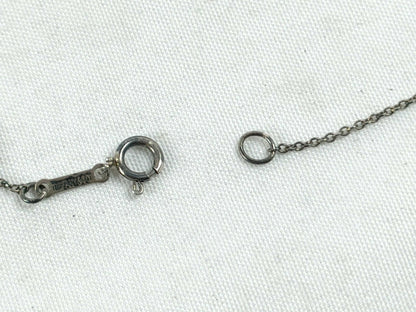Tiffany & Co. Tiffany Open Heart Necklace SV925 Silver Necklace