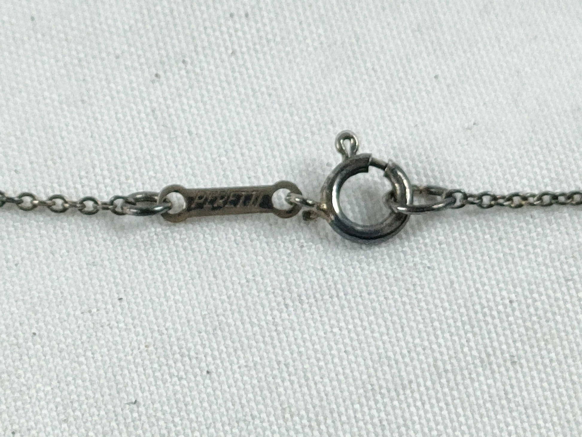 Tiffany & Co. Tiffany Open Heart Necklace SV925 Silver Necklace
